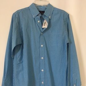 NWT boys long sleeve dress shirt
